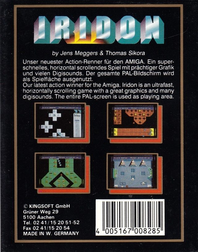 Iridon - Dos
