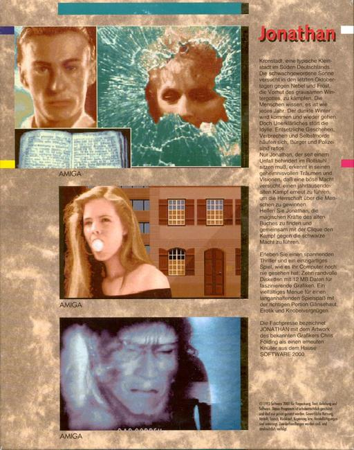 Jonathan - The Next Artventure - Dos