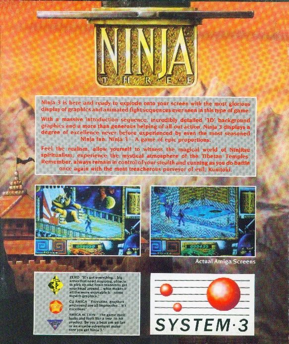 Last Ninja 3 dos