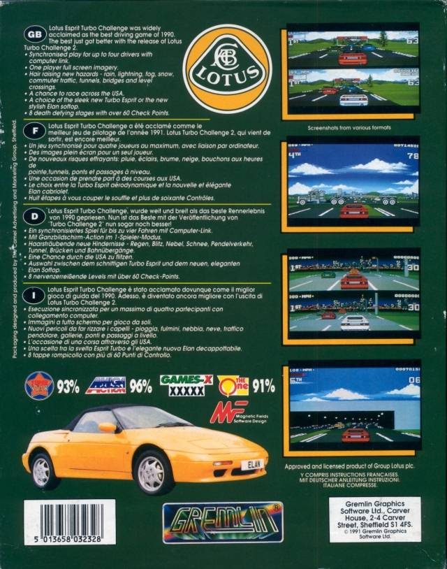 Lotus Turbo Challenge 2 dos