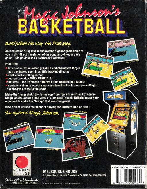 Magic Johnson's Basketball - Dos