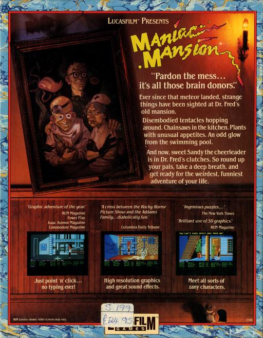Maniac Mansion - Dos