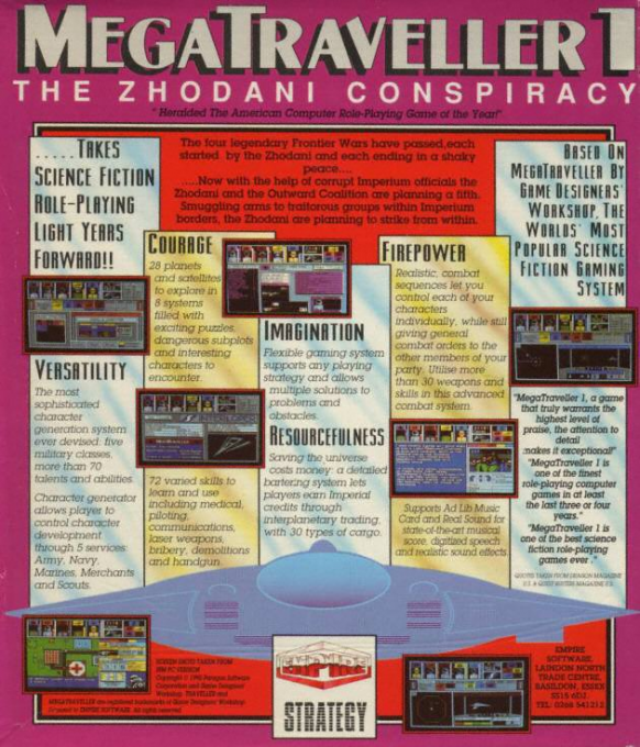 Megatraveller 1 - The Zhodani Conspiracy - Dos