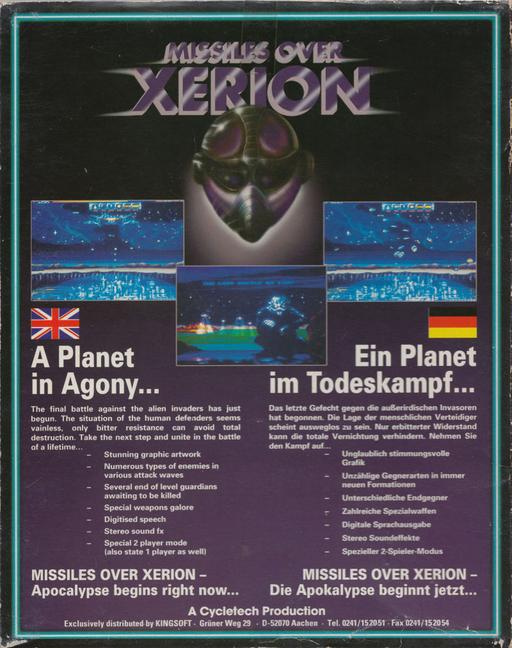 Missiles Over Xerion - Dos
