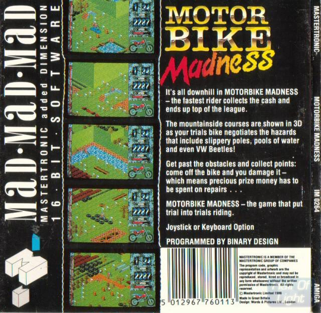 Motorbike Madness - Dos