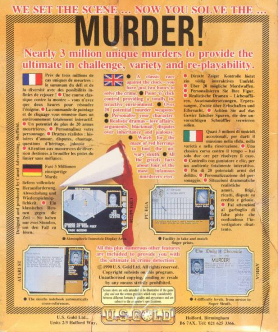 Murder! - Dos