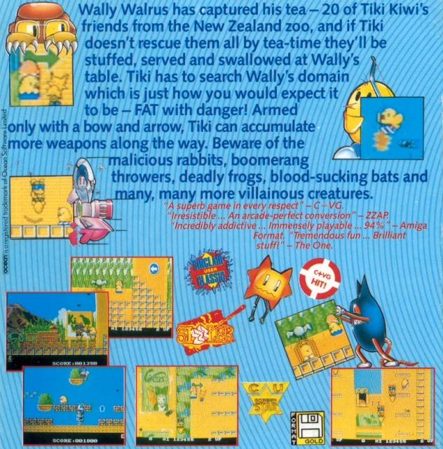 New Zealand Story, The - Dos