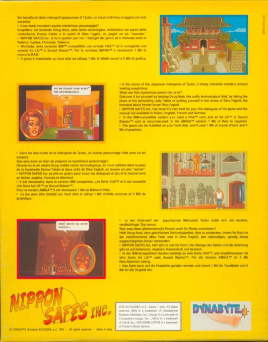 Nippon Safes Inc. - Dos