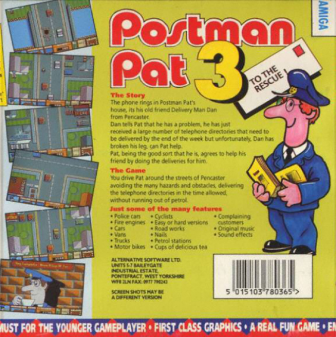 Postman Pat 3 - To The Rescue! - Dos