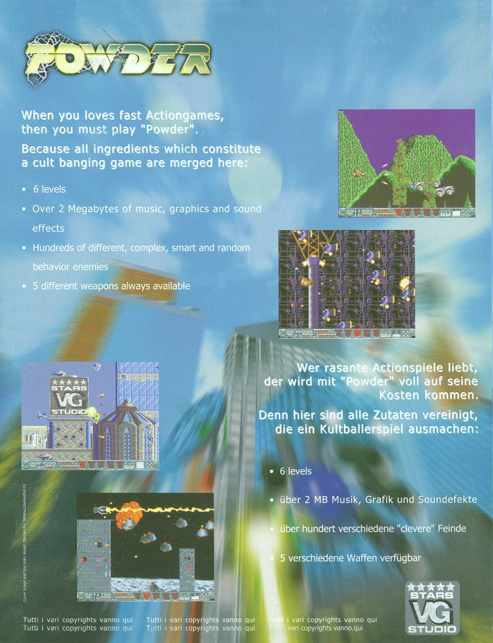 Powder - Dos