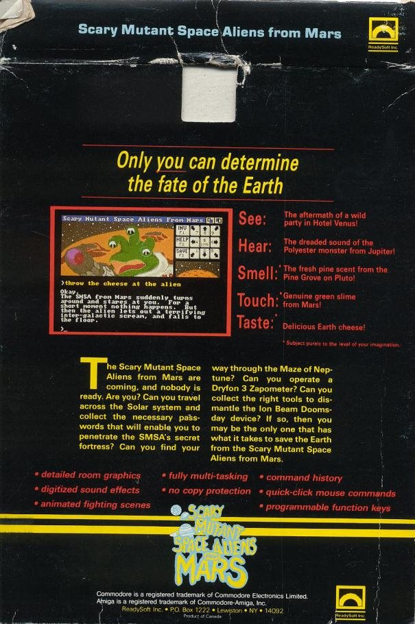 Scary Mutant Space Aliens from Mars - Dos