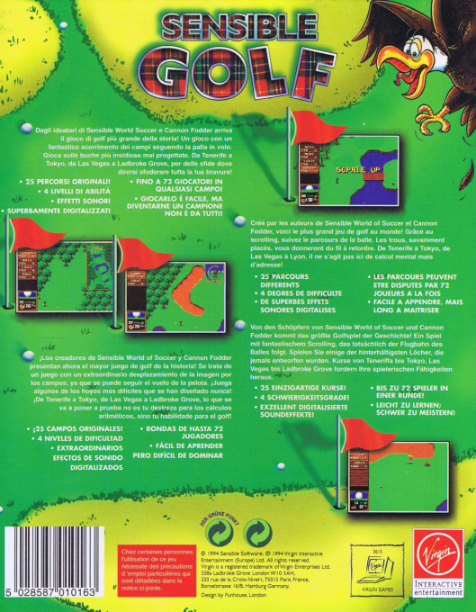 Sensible Golf - Dos