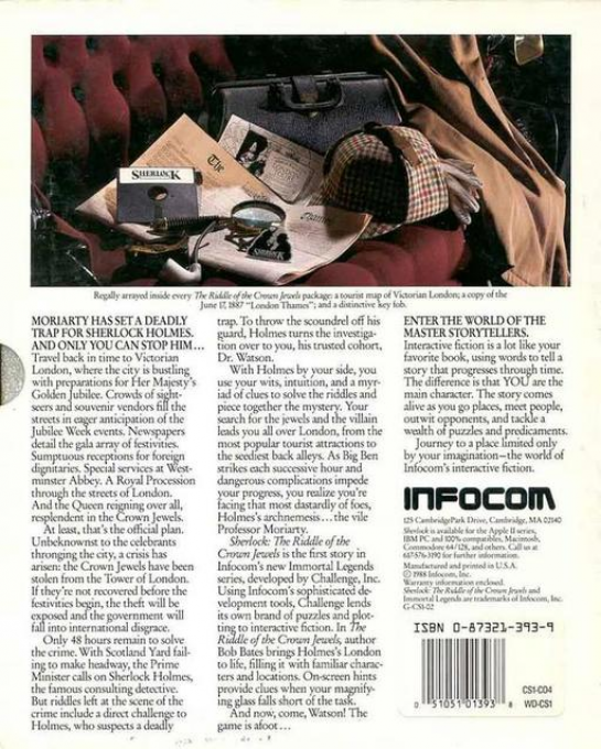 Sherlock - The Riddle of the Crown Jewels - Dos