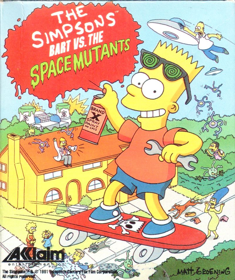 Simpsons - Bart Vs The Space Mutants, The
