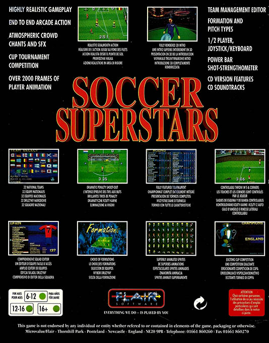 Soccer Superstars - Dos
