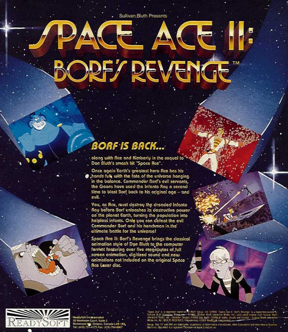 Space Ace 2 - Borf's Revenge - Dos