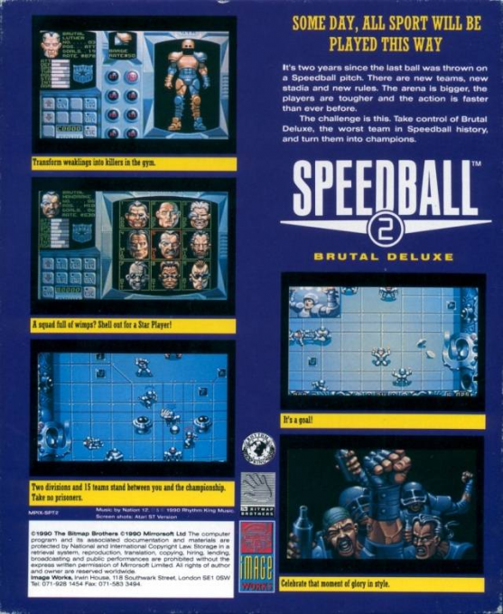 Speedball 2 - Brutal Deluxe - Dos