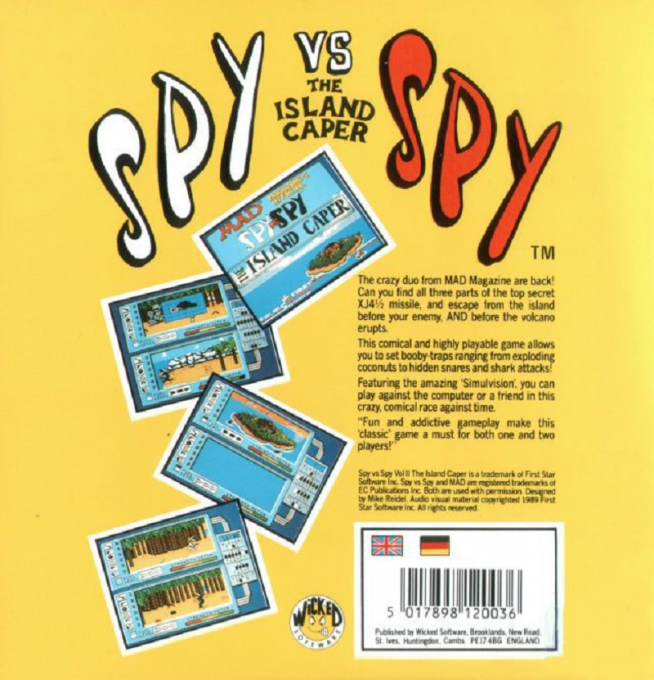 Spy Vs Spy - The Island Caper - Dos