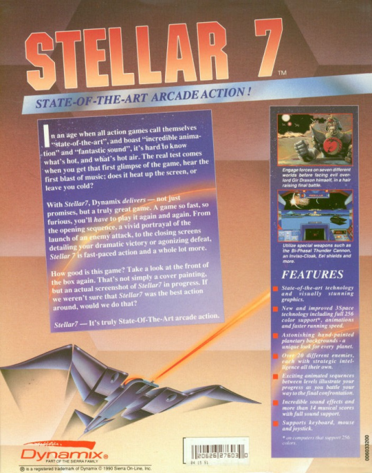 Stellar 7 - Dos