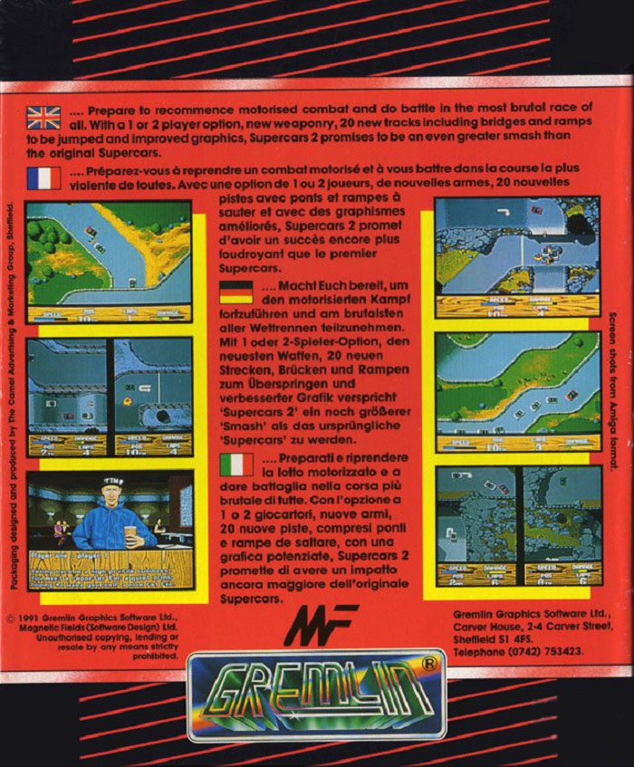 Super Cars II - Dos