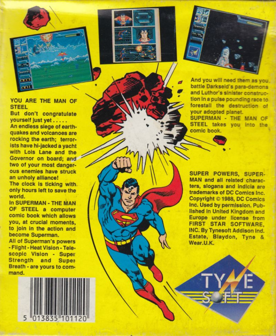 Superman - The Man Of Steel - Dos