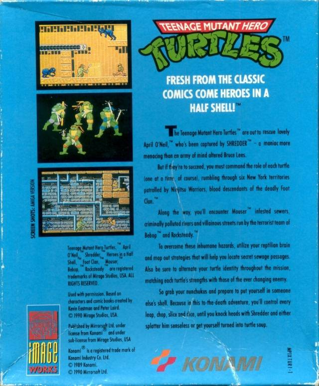 Teenage Mutant Hero Turtles - Dos