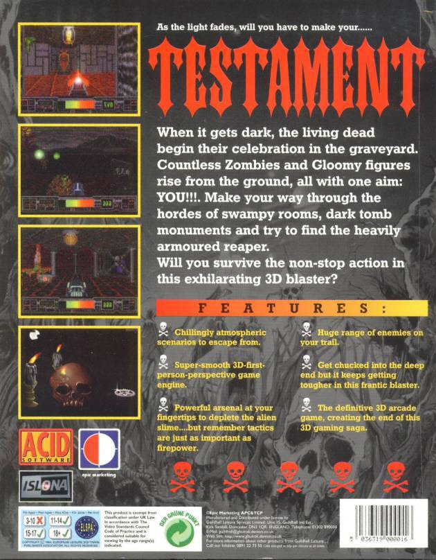 Testament - Dos