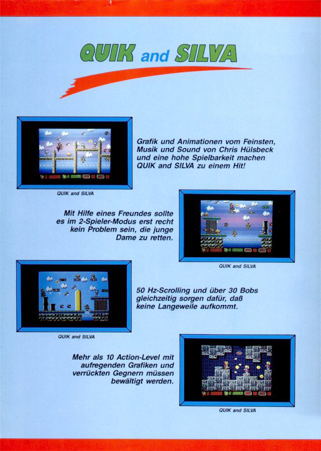 The Adventures Of Quik And Silva - Dos