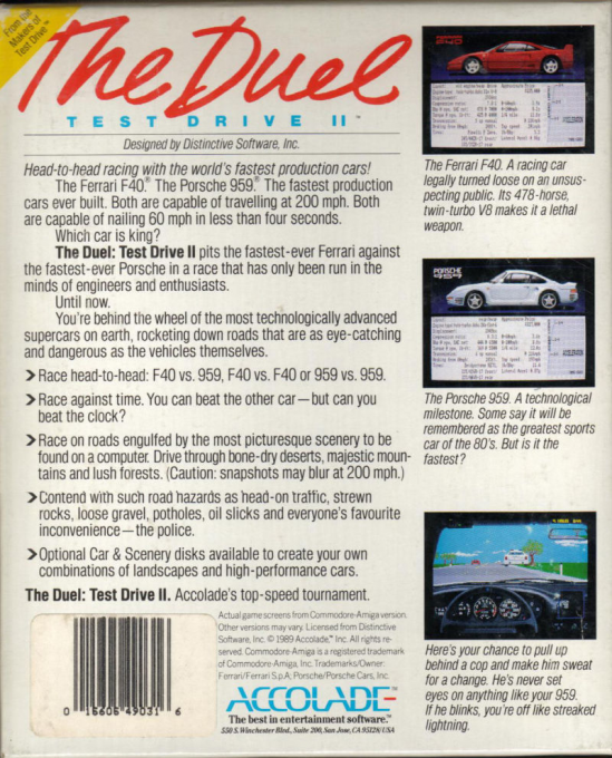 The Duel : Test Drive II - Dos