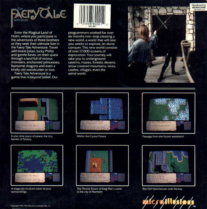The Faery Tale Adventure - Dos