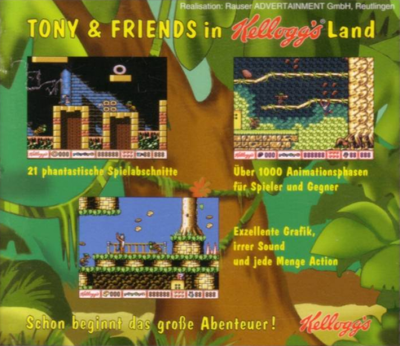 Tony And Friends In Kelloggsland - Dos