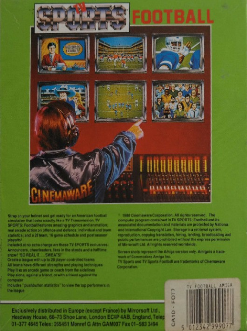 TV Sports Football - Dos