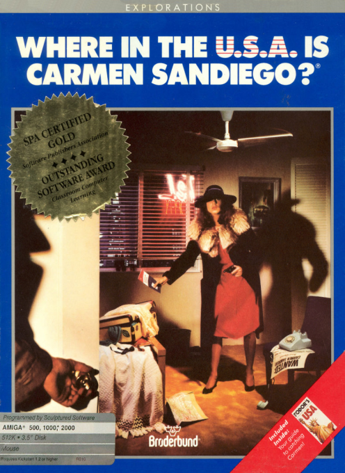 Where in the U.S.A. Is Carmen Sandiego?