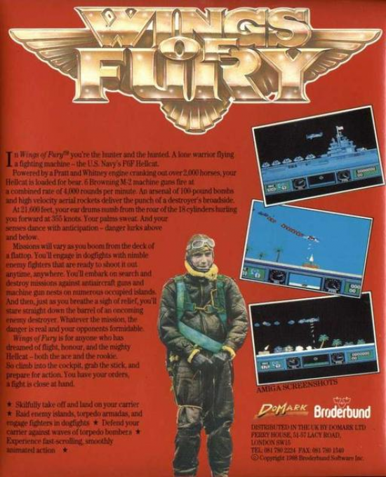 Wings Of Fury - Dos