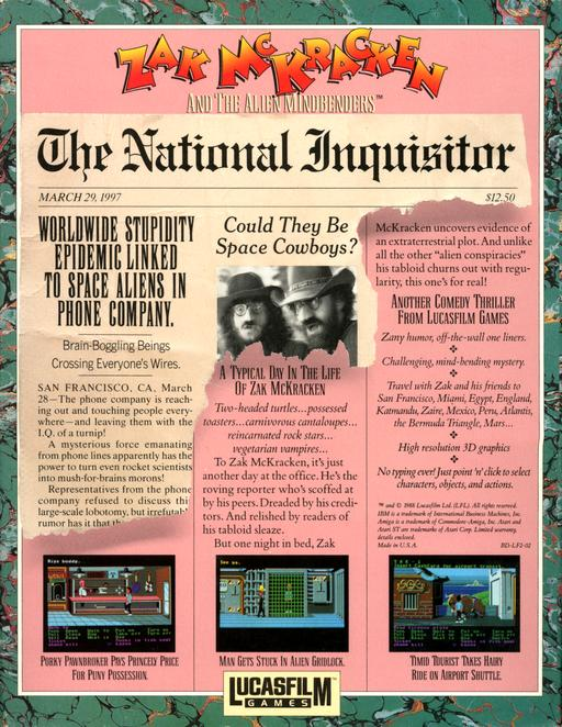 Zak McKracken and the Alien Mindbenders - Dos
