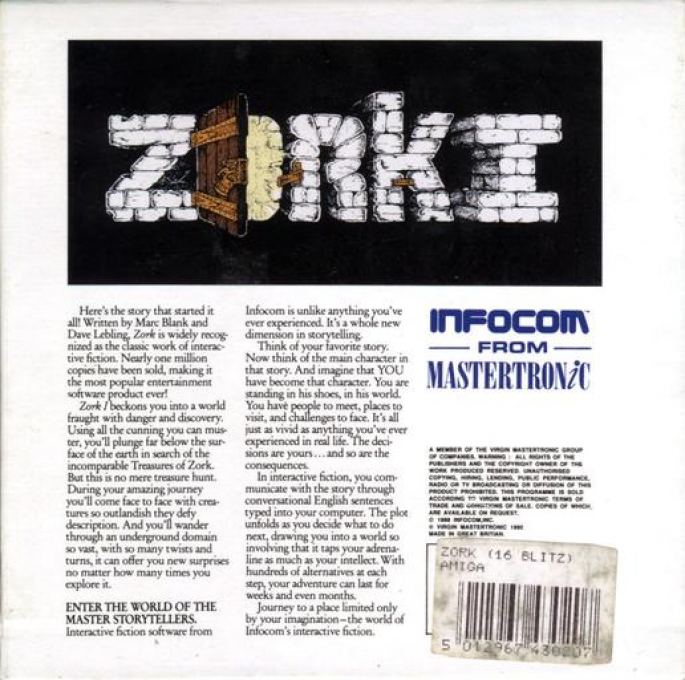 Zork 1 - The Great Underground Empire - Dos