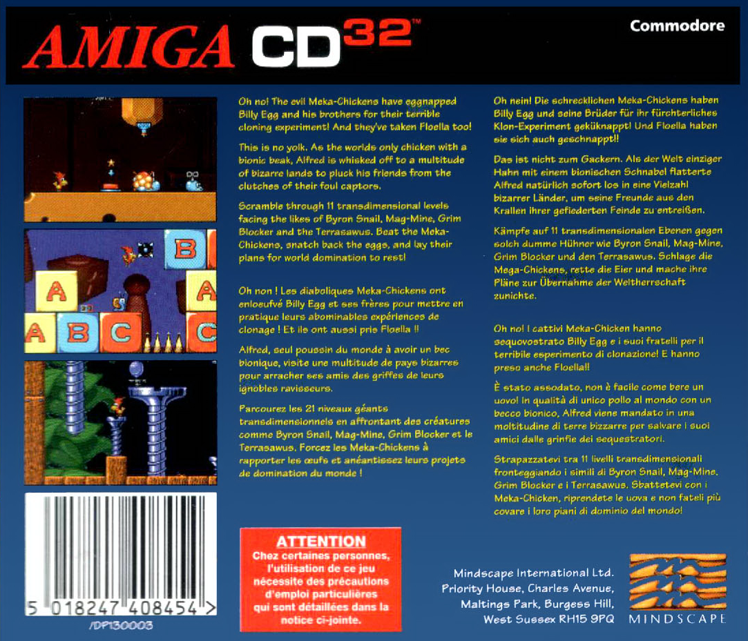 Alfred Chicken - Dos