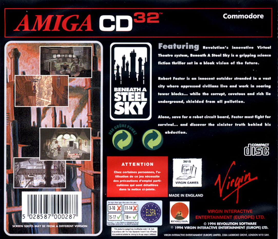 Beneath A Steel Sky - Dos