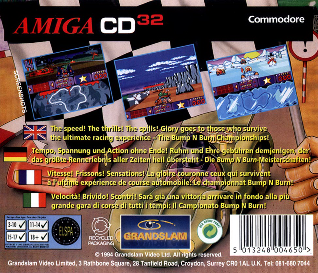Bump 'n' Burn - Dos