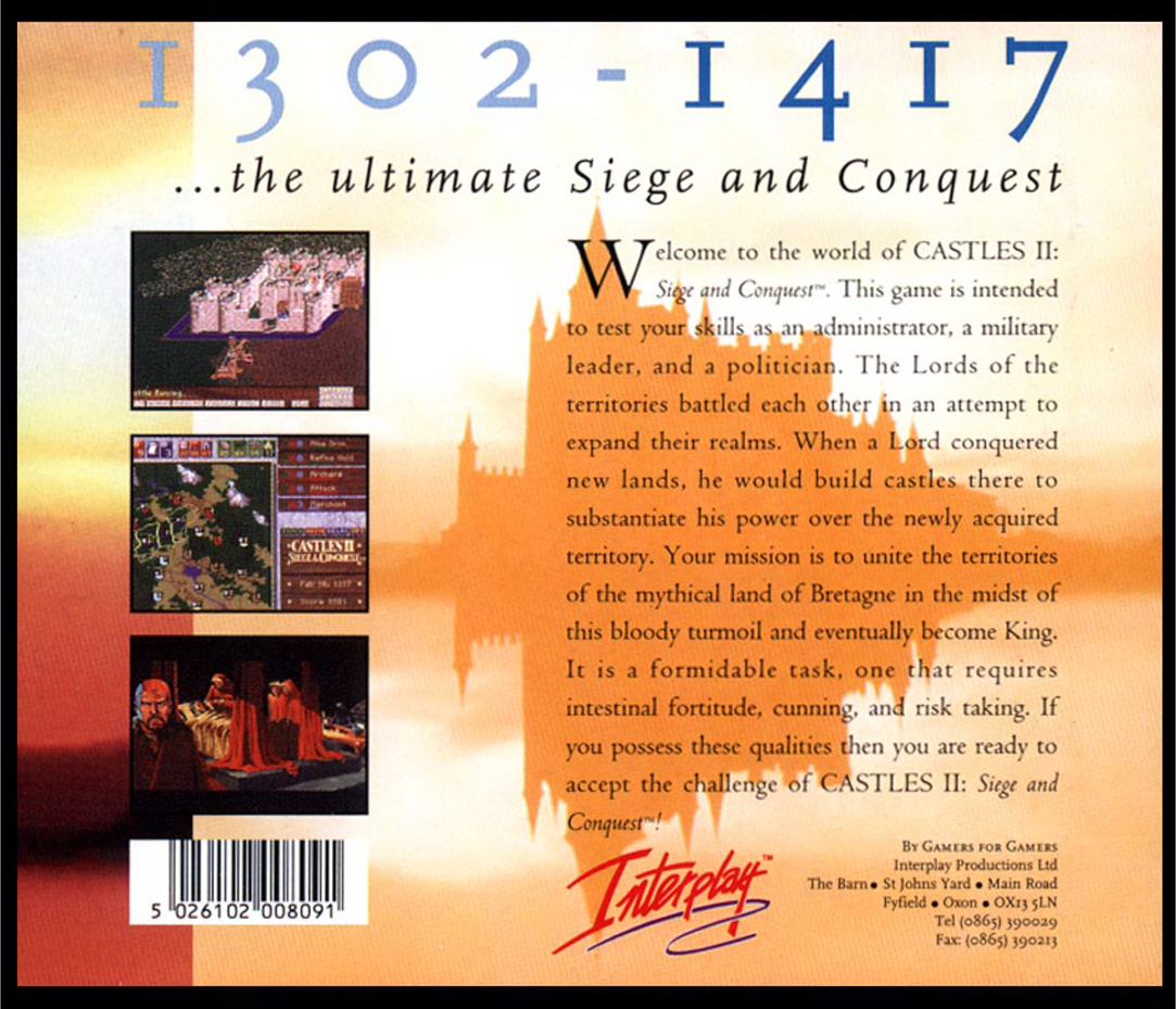 Castles 2 - Siege And Conquest - Dos