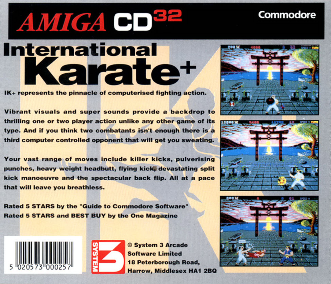 International Karate Plus - Dos