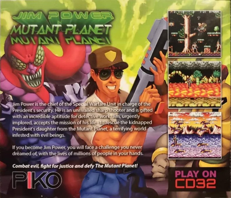 Jim Power in Mutant Planet - Dos