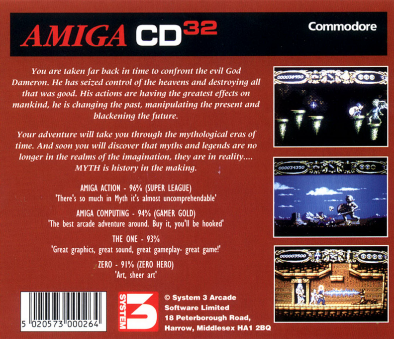 Myth - History In The Making - Dos