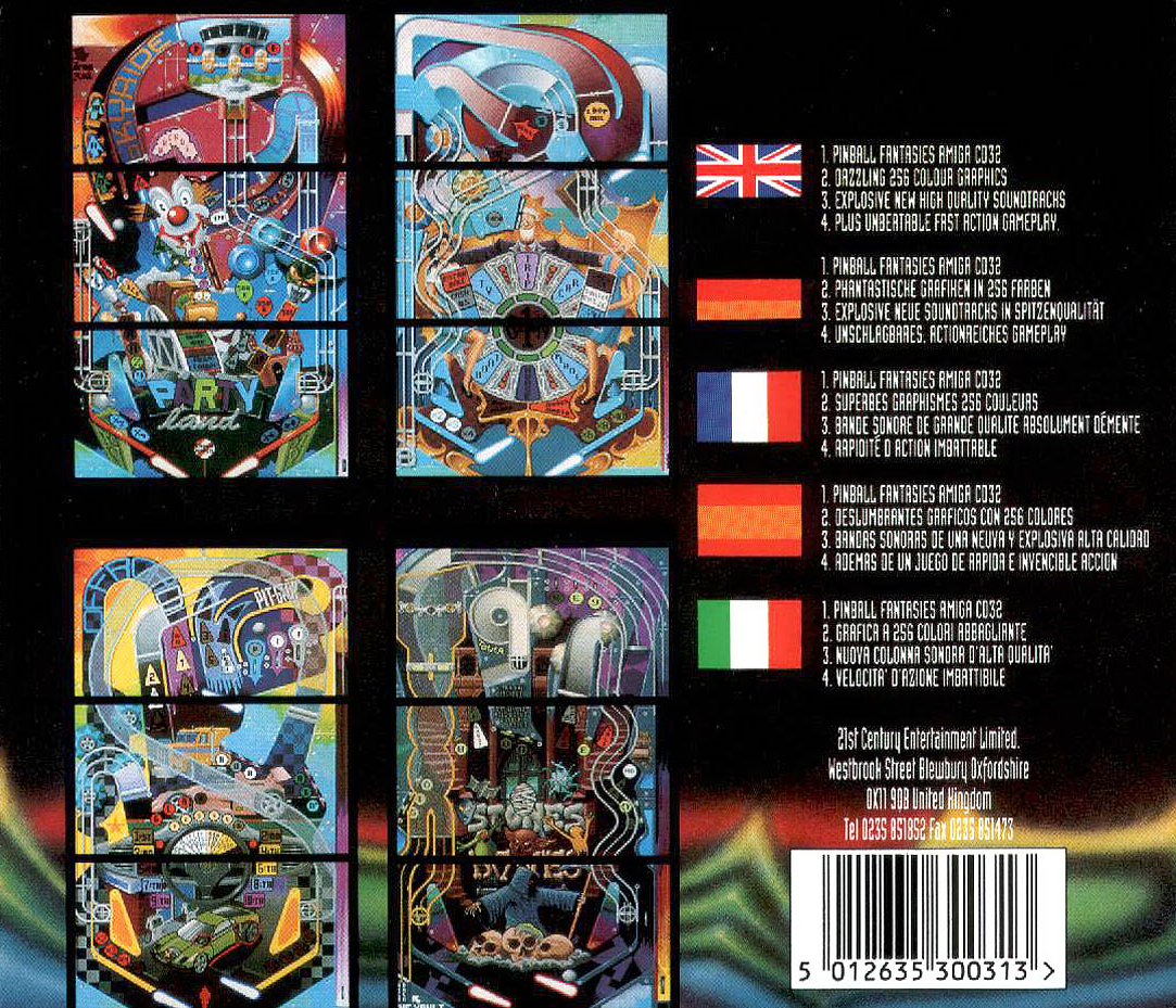 Pinball Fantasies - Dos