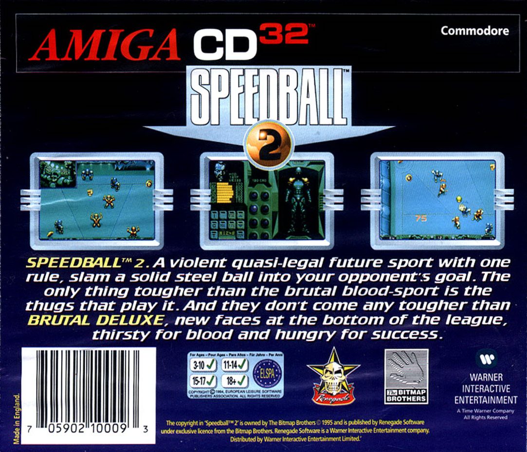 Speedball 2 - Brutal Deluxe - Dos