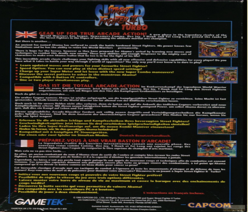 Super Street Fighter 2 Turbo - Dos