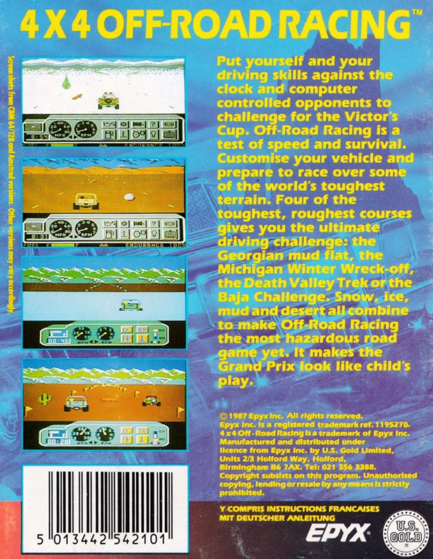 4x4 - Off-Road Racing - Dos