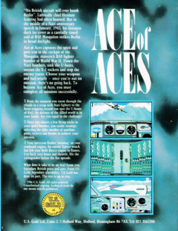 Ace Of Aces - Dos