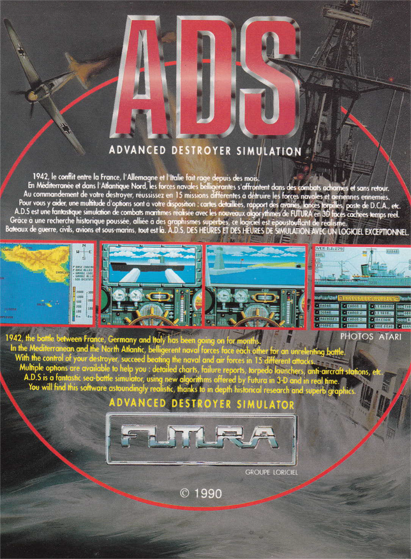 ADS - Advanced Destroyer Simulator - Dos