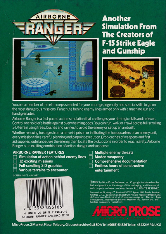 Airborne Ranger - Dos